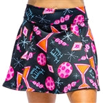 Pickleball Bella Martini 2-4-1 Happy Hour Skort