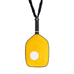 Leather Pickleball Ornament