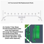 3.0 Tournament Net Replacement Parts