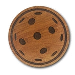 Pickleball Wood Drink Coasters