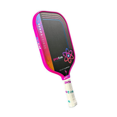 Proton Series Three Project Flamingo 13mm Elongated Pickleball Paddle