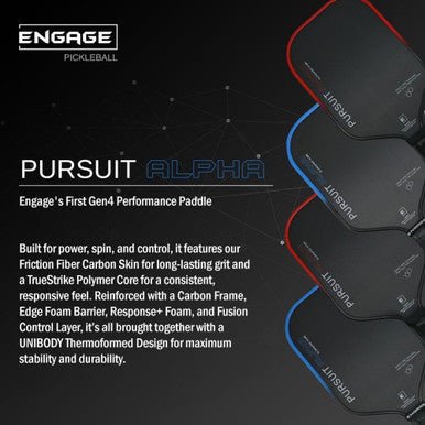 Engage Pursuit Alpha 14mm Pickleball Paddle