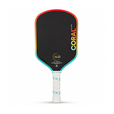 Six Zero Coral 16mm Hybrid Pickleball Paddle