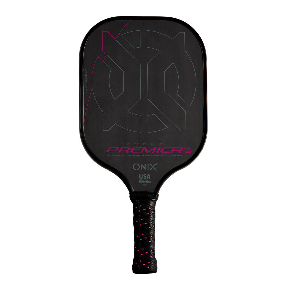 ONIX Evoke Premier Raw Carbon Pickleball Paddle