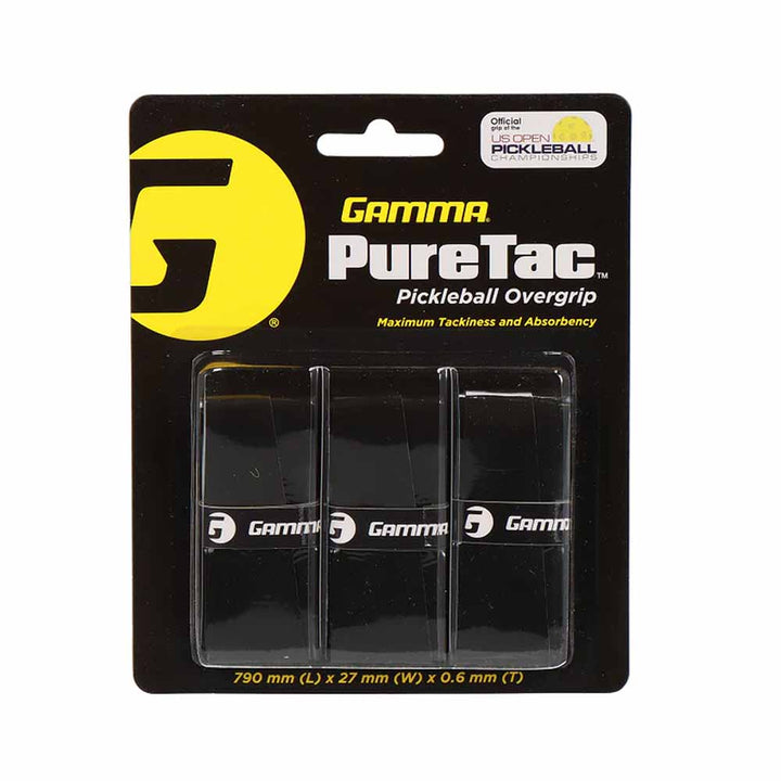 GAMMA PureTac Pickleball Overgrip - 3-Pack