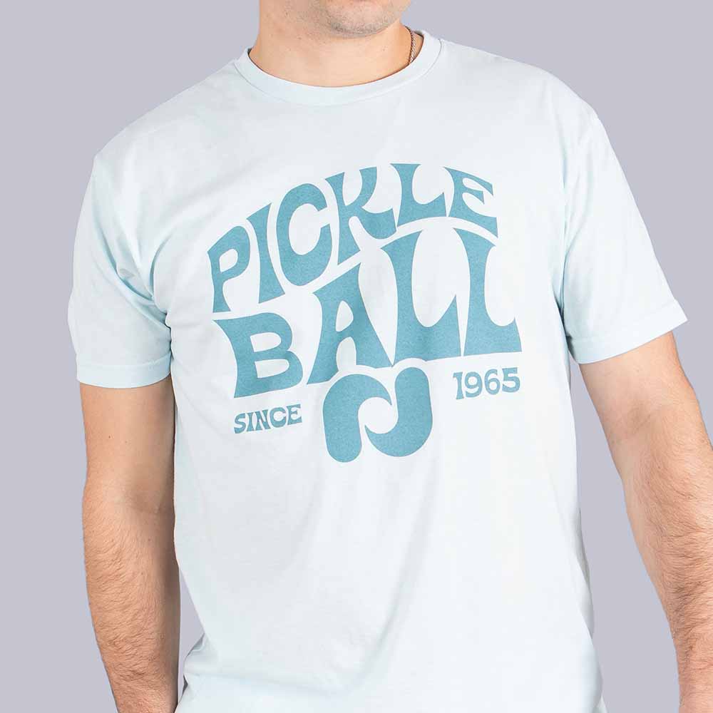 Heritage Pickle-ball Groovy Front Logo T-Shirt - Unisex