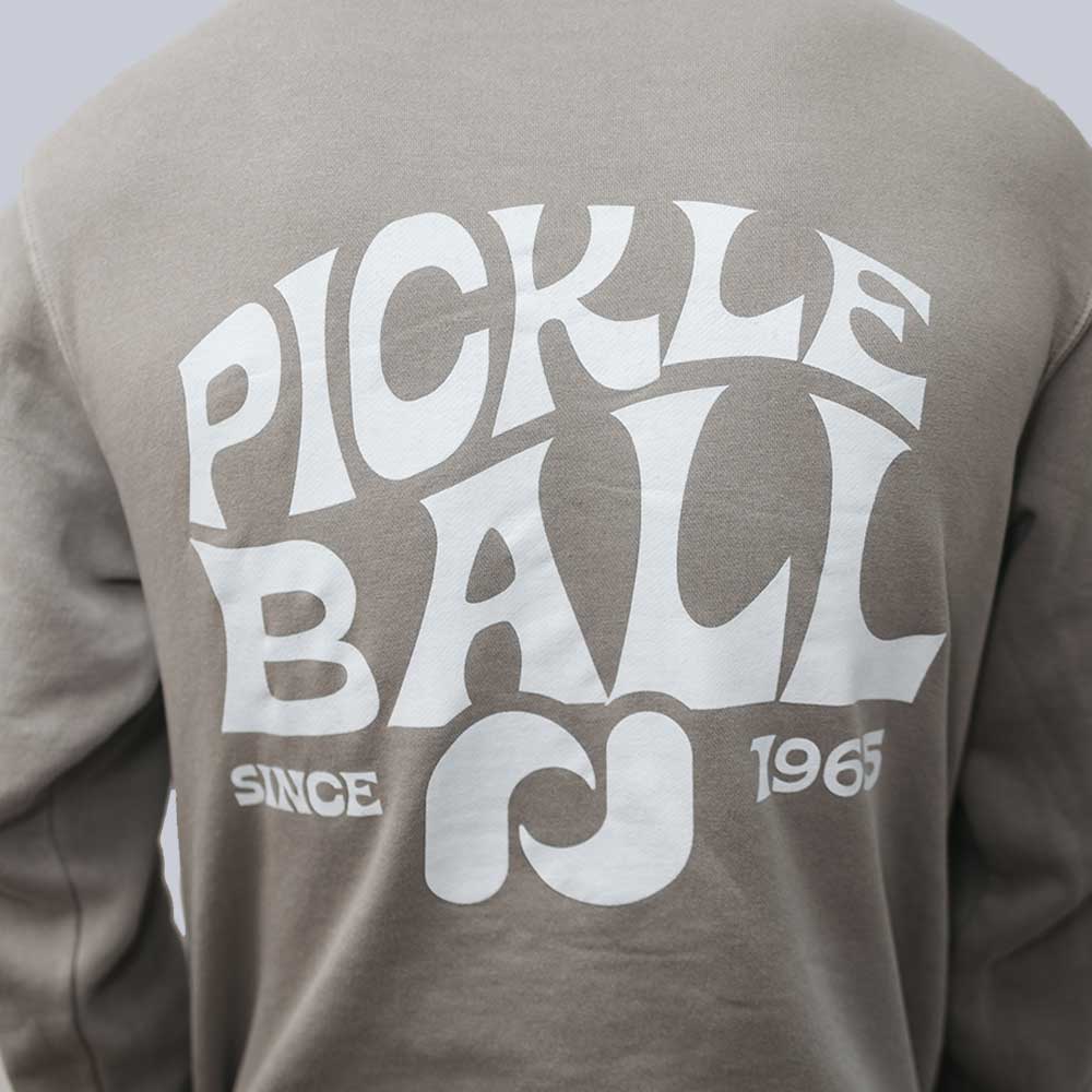 Heritage Pickle-ball Groovy Hoodie - Unisex