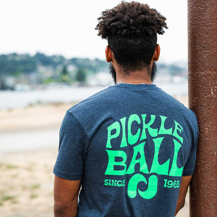 Heritage Pickle-ball Groovy T-Shirt - Unisex