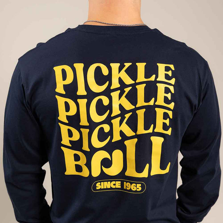 Heritage Pickle-ball Pickle Pickle Long Sleeve Tee - Unisex