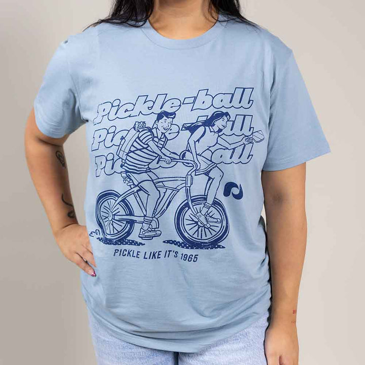 Heritage Pickle-ball Bike Tee - Unisex