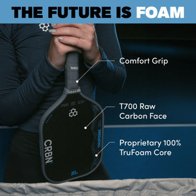 CRBN TruFoam Waves 1 Elongated Pickleball Paddle