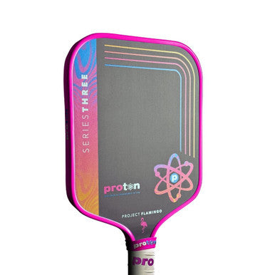 Proton Series Three Project Flamingo 15mm Widebody Pickleball Paddle