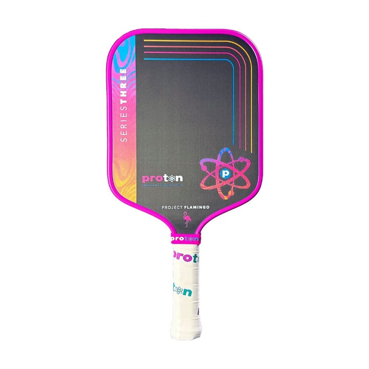 Proton Series Three Project Flamingo 13mm Widebody Pickleball Paddle