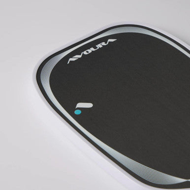 Avoura Revaya 13mm Raw Carbon Fiber Pickleball Paddle