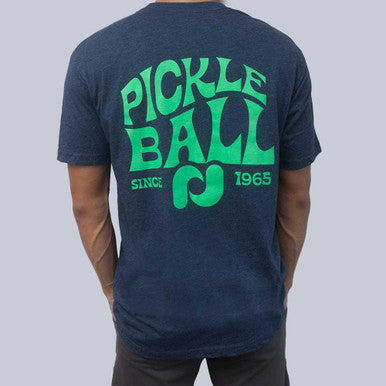 Heritage Pickle-ball Groovy T-Shirt - Unisex