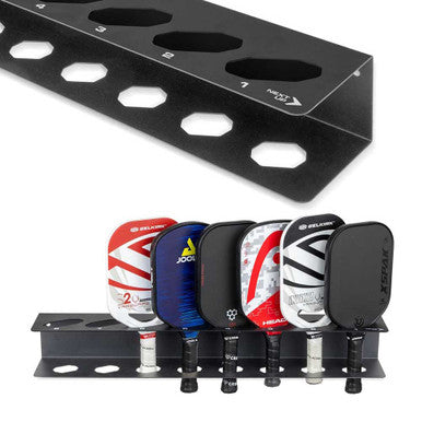 GoSports Pickleball Paddle Rack