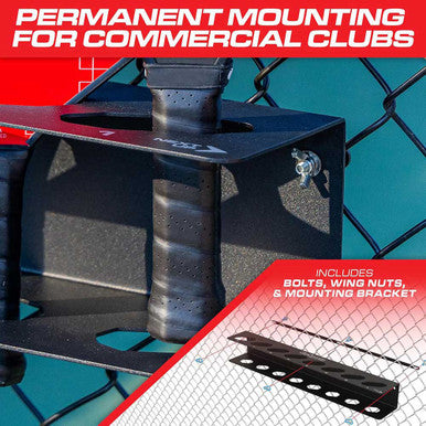 GoSports Pickleball Paddle Rack
