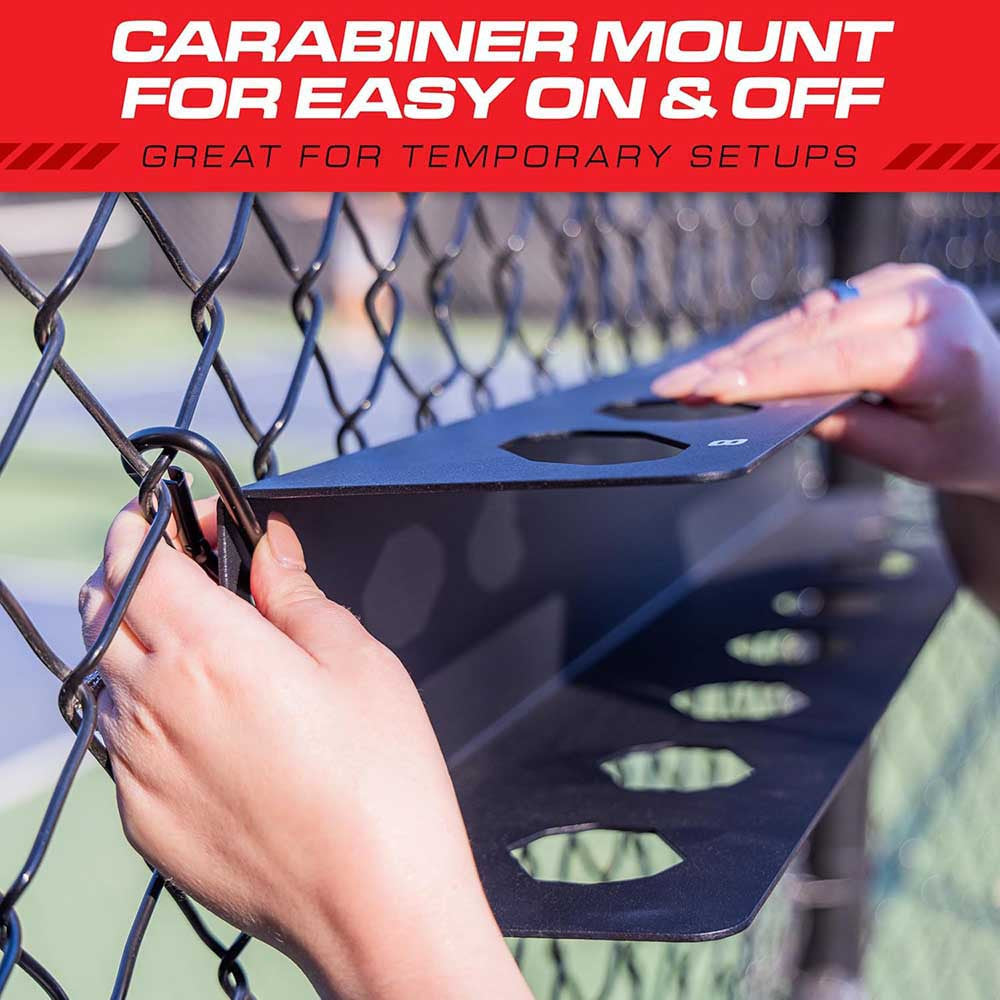 GoSports Pickleball Paddle Rack