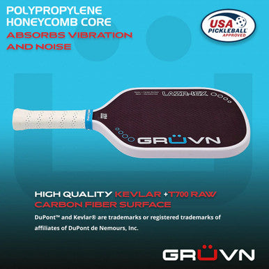 GRUVN LAZR-16X Pickleball Paddle