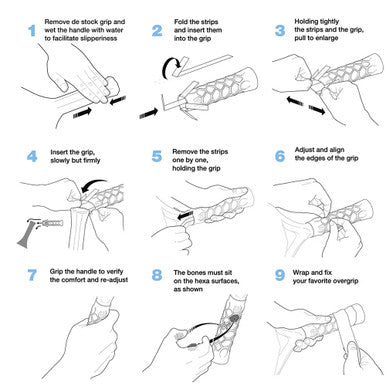 Hesacore Pickleball Grip