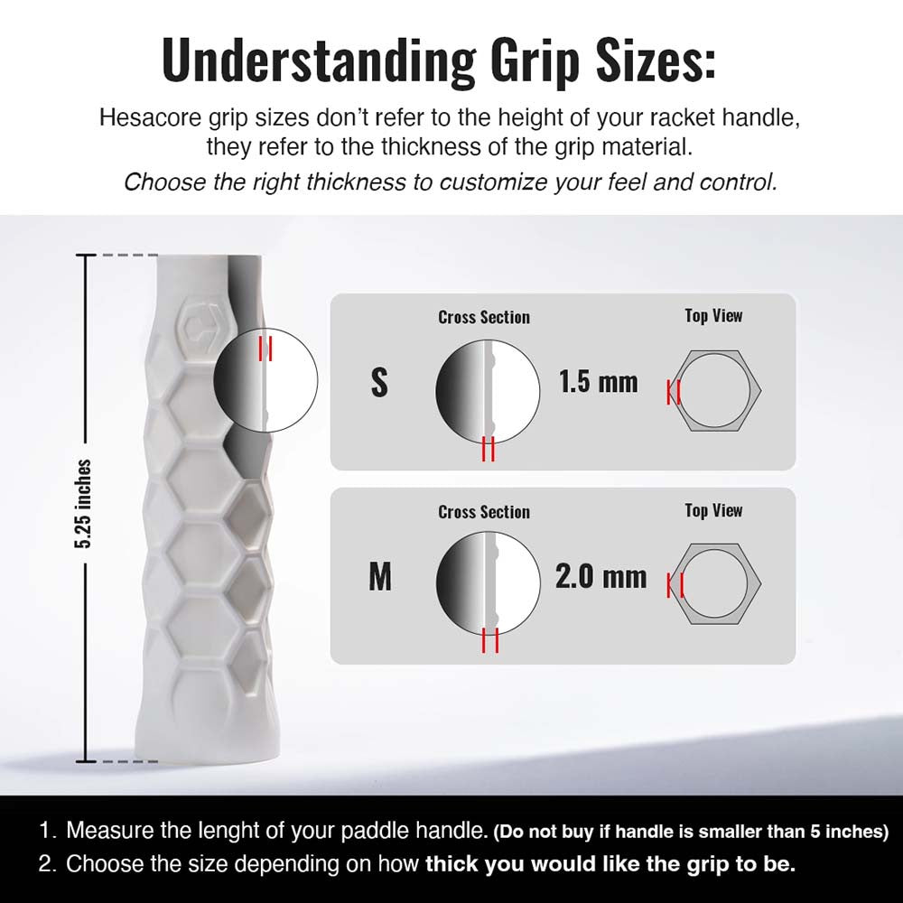Hesacore Pickleball Grip