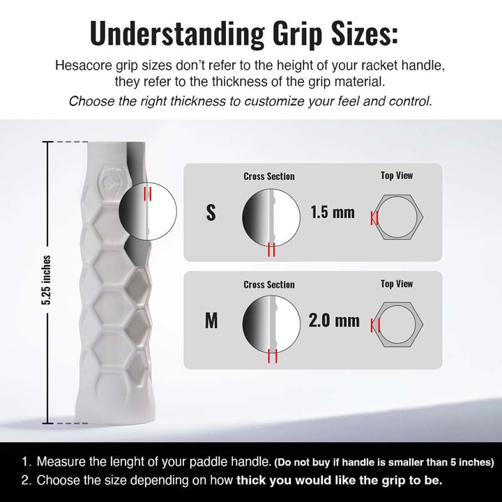 Hesacore Pickleball Grip