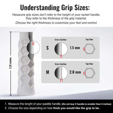 Hesacore Pickleball Grip
