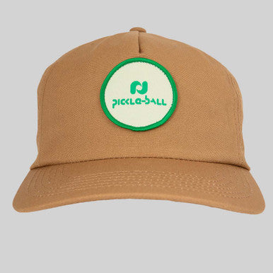 Heritage Pickle-ball Circle Patch Cotton Hat