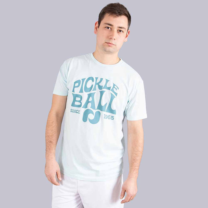 Heritage Pickle-ball Groovy Front Logo T-Shirt - Unisex