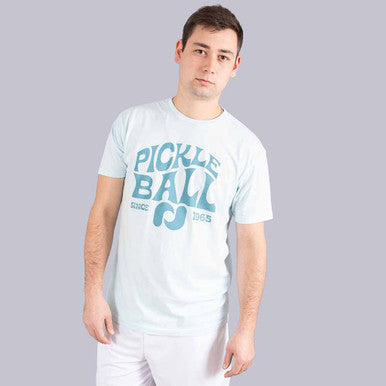 Heritage Pickle-ball Groovy Front Logo T-Shirt - Unisex