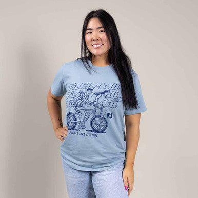 Heritage Pickle-ball Bike Tee - Unisex