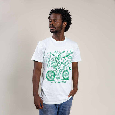 Heritage Pickle-ball Bike Tee - Unisex