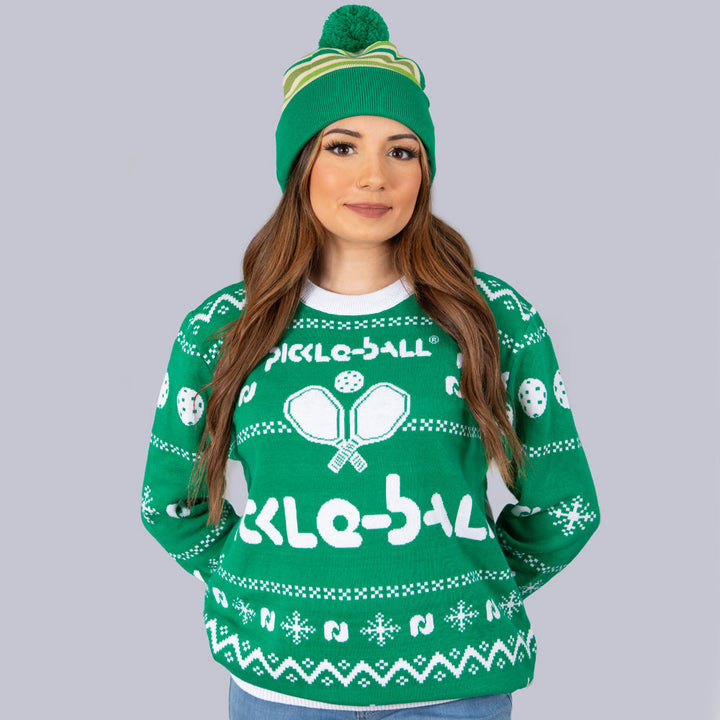 Heritage Pickle-ball Ugly Sweater - Unisex