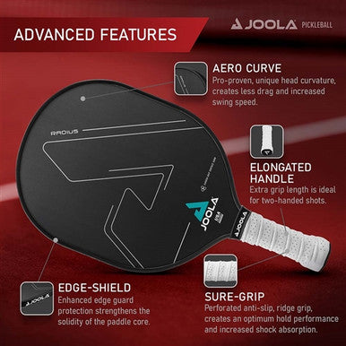 JOOLA Radius CGS 16 Graphite Paddle