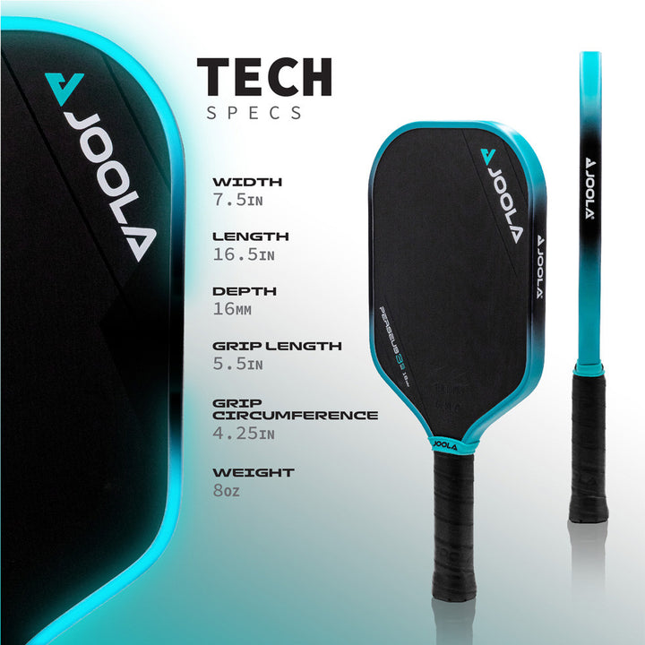 JOOLA Ben Johns Perseus 16mm 3S Pickleball Paddle