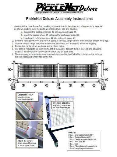 Deluxe PickleNet Portable Net