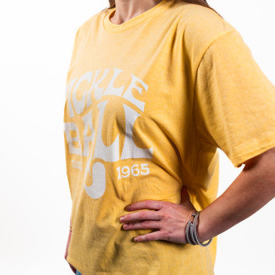 Heritage Pickle-ball Groovy Front Logo T-Shirt - Unisex