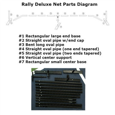 Rally Deluxe Net Replacement Parts