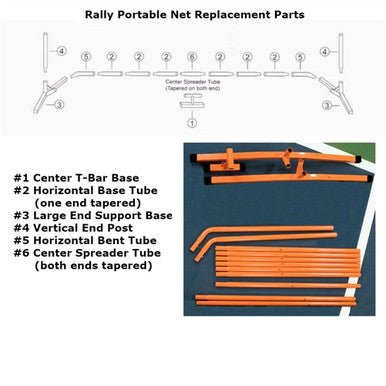 Rally Portable Net Replacement Parts