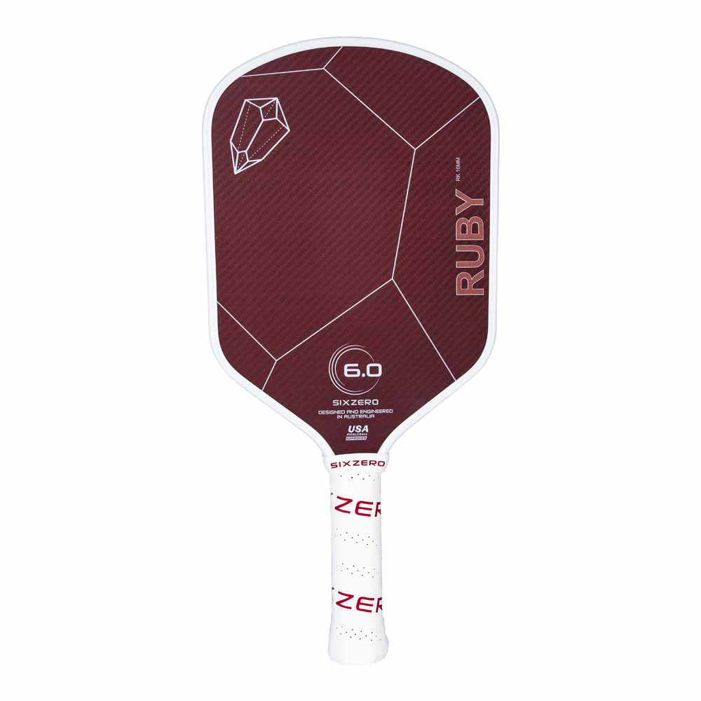 Six Zero Ruby 16mm Pickleball Paddle