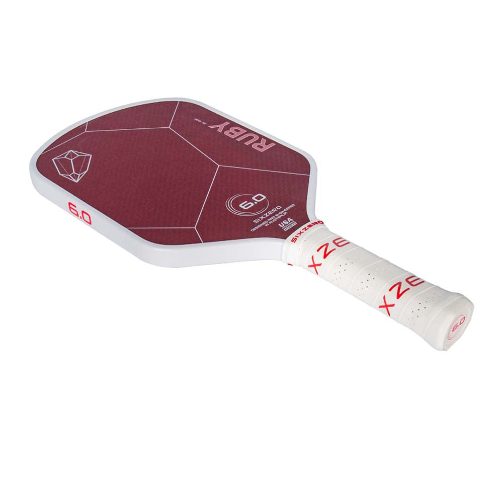 Six Zero Ruby 14mm Pickleball Paddle