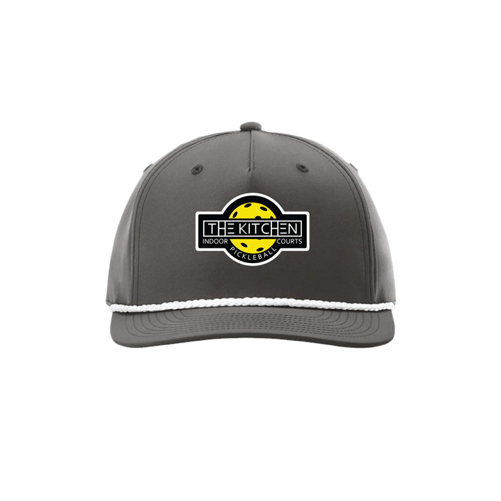 Richardson Five Panel Classic Rope Cap - Kitchen Patch (Yellow)