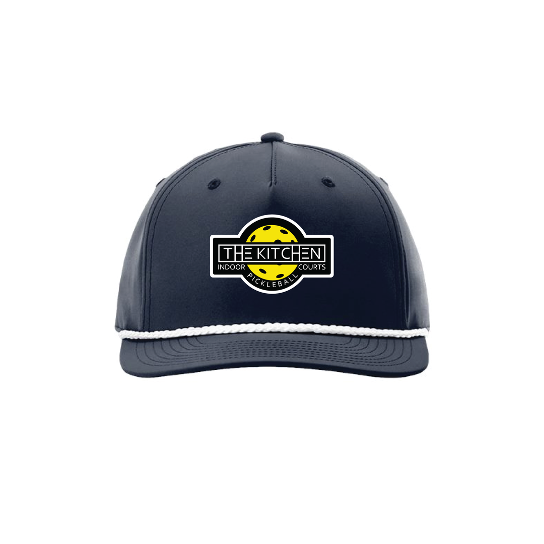 Richardson Five Panel Classic Rope Cap - Kitchen Patch (Yellow)