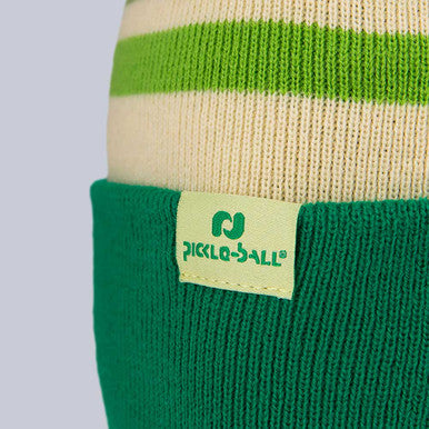 Heritage Pickle-ball Jacquard Pom Beanie