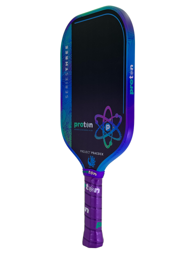 Proton Series Three Project Peacock 13mm Elongated Pickleball Paddle