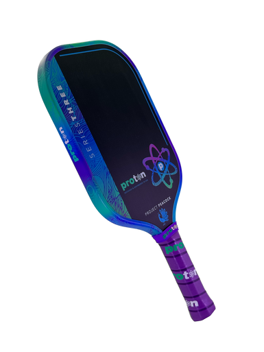 Proton Series Three Project Peacock 15mm Elongated Pickleball Paddle