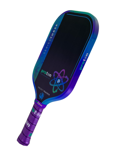 Proton Series Three Project Peacock 15mm Elongated Pickleball Paddle